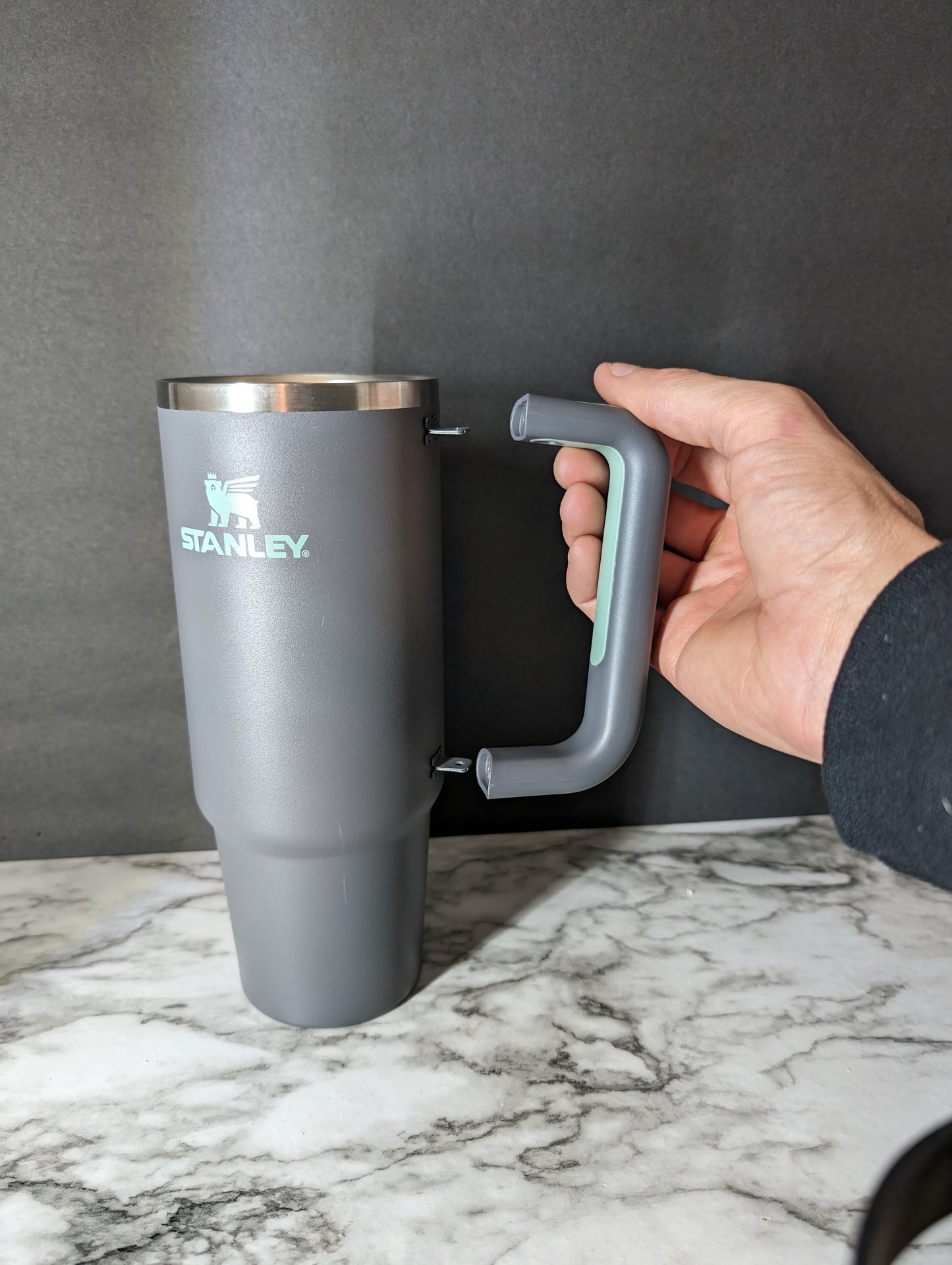 3D Printed Replacement Handle for 30oz Stanley Flowstate Quencher Tumbler