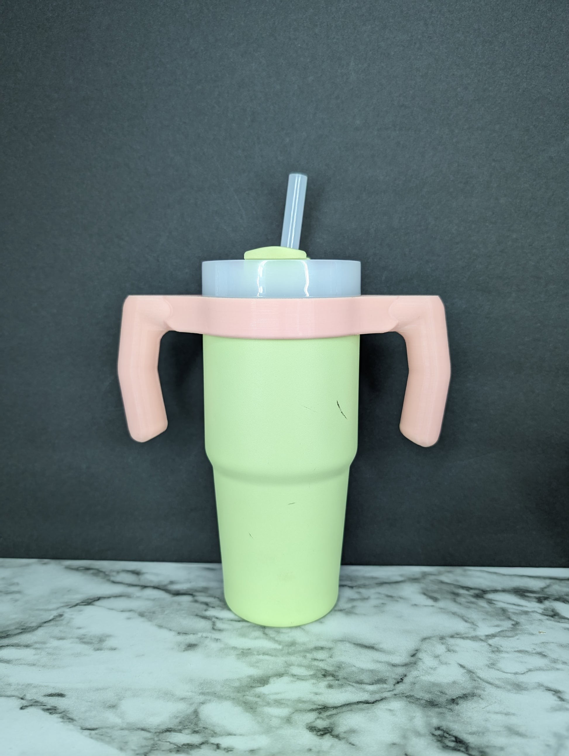 Custom Grip Handle Sippy Cup Compatible With Stanley 14oz Tumbler