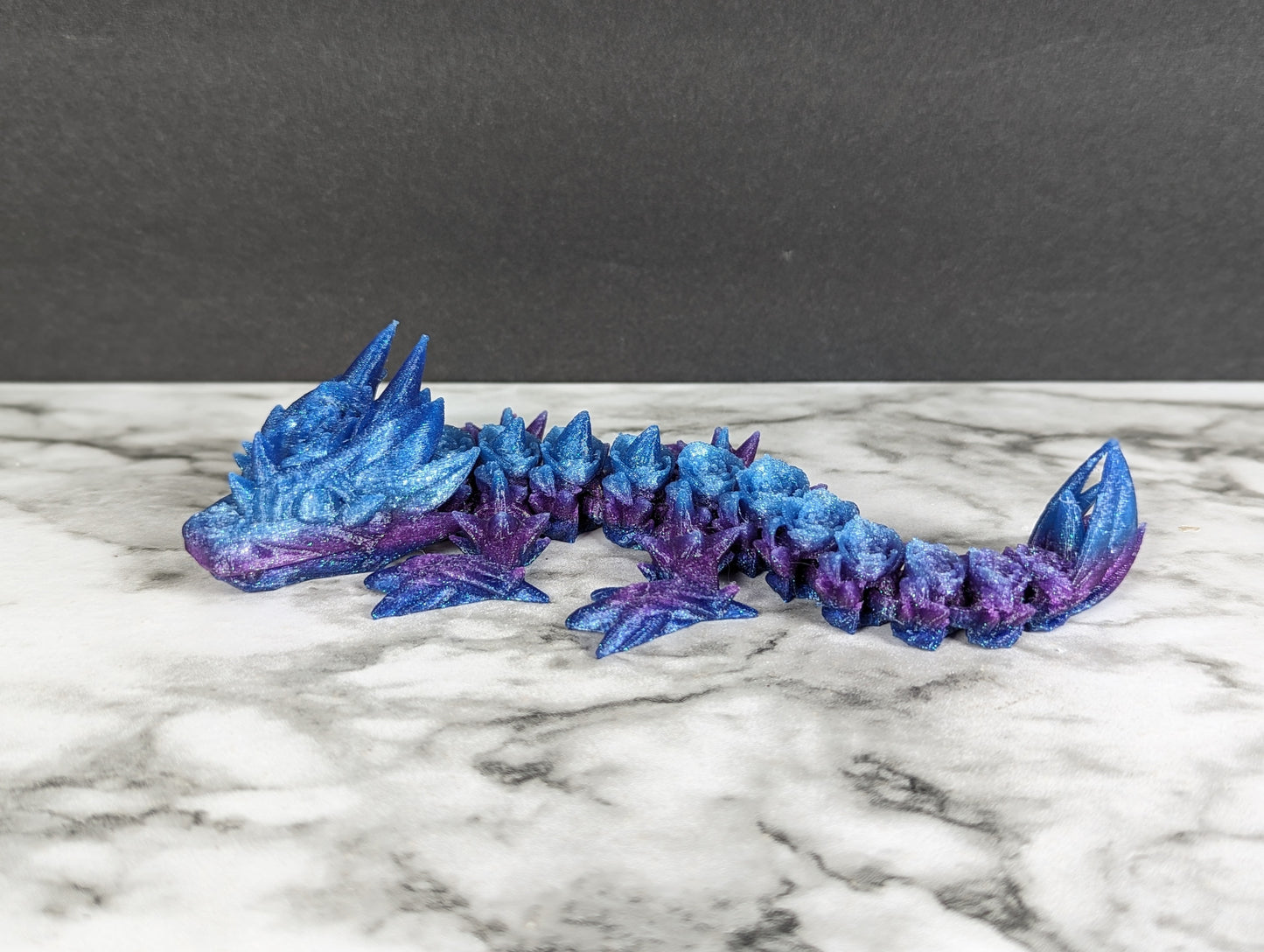 6-Inch Articulated Rose Dragon - Fantasy Creature