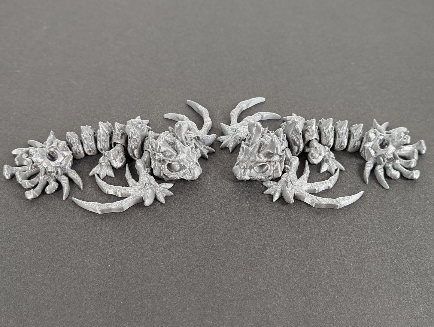 Skeleton Bone Dragon Articulated 5-Inch - Movable Joints, Fantasy Creature Collectible