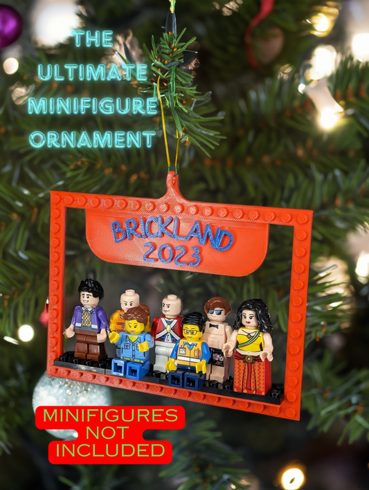 3D Printed Family Heirloom Ornament - Customizable, Handcrafted, Unique Holiday Decor