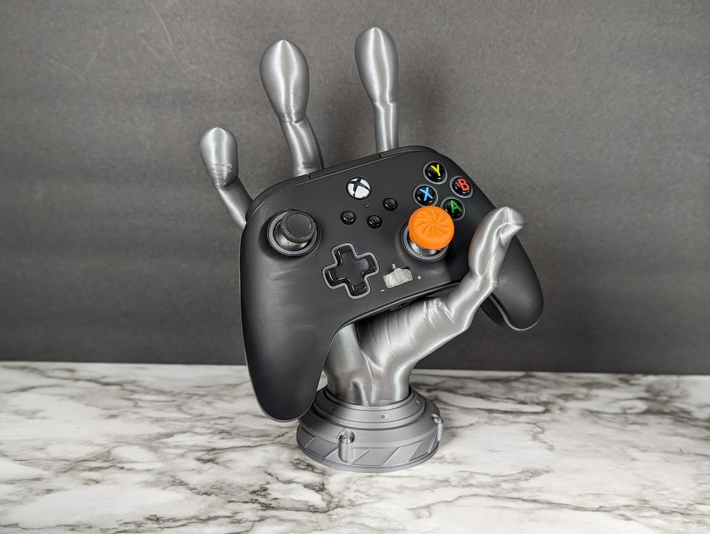 Alien Hand 3D Printed Controller Holder - 4-Finger Design, Unique Gaming Accessory