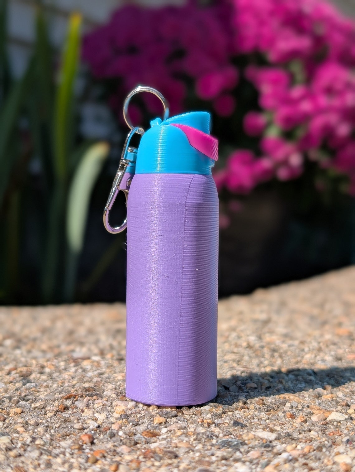 Owala Tumbler Keychain with Removable Lid Gift Holiday Accessory Birthday | Chapstick Lip Balm Holder