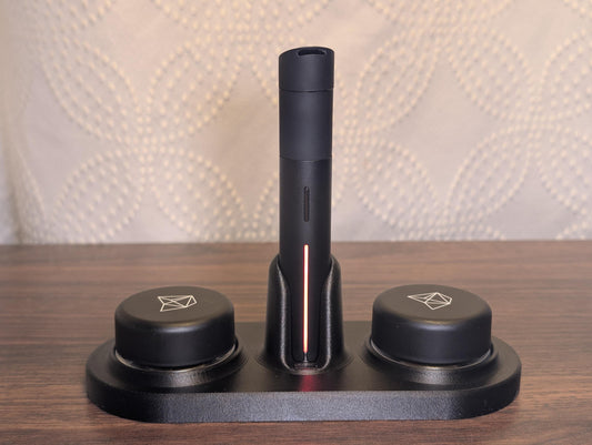 Stand for Puffco Pivot & Glass Jars | Dab Station Organizer | Puffco Accessory Holder | Concentrate Jar Stand | Minimal Display Dock