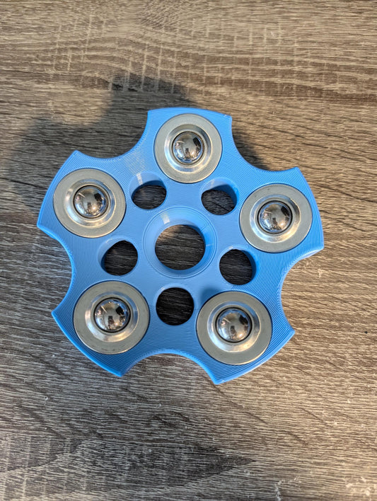 Portable Bowling Ball Spinner & Cleaning Stand – side angle view