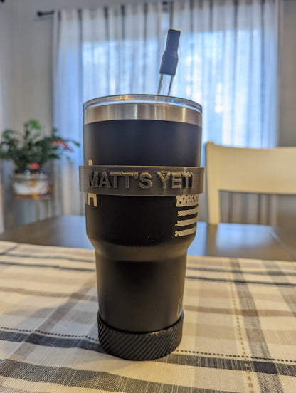 Custom Yeti Rambler Handle, Personalized Yeti Tumbler Handle Fitted, Handle for 26-30 Oz Tumbler, Yeti Cup Holder, Skinny Tumbler Handle