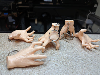 3D Printed Thing Hand Keychain: A Spooky and Fun Accessory for Any Outfit