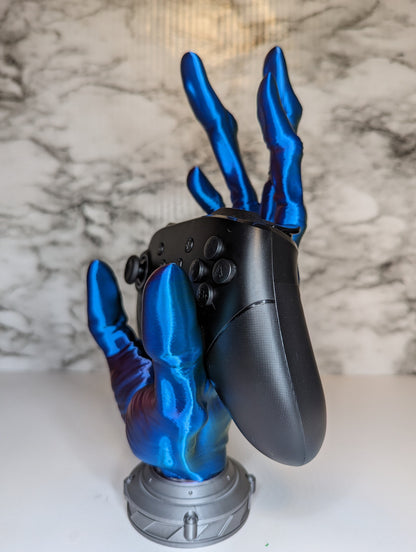 3D Printed Six-Fingered Alien Hand Controller Holder and Decoration compatible with Xbox or ps5