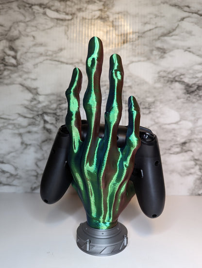 3D Printed Six-Fingered Alien Hand Controller Holder and Decoration compatible with Xbox or ps5