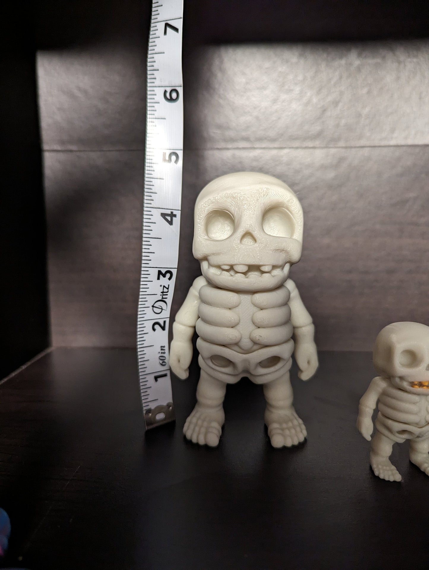 3D Printed Flexi Skeleton - Fidget Sensory - Unique Spookiness by Zou3D