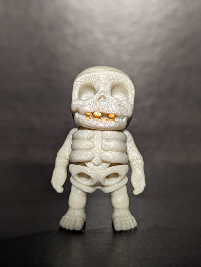 3D Printed Flexi Skeleton - Fidget Sensory - Unique Spookiness by Zou3D